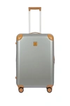 Bric's Luggage Amalfi 27" Spinner Suitcase In Silver