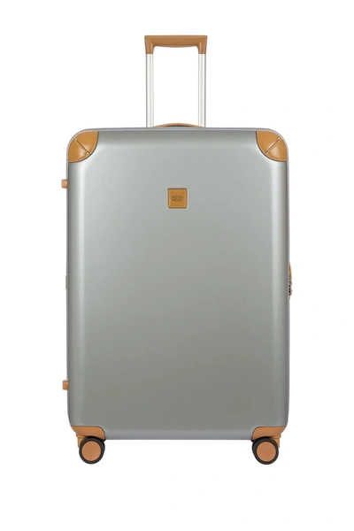 Bric's Luggage Amalfi 32" Spinner Suitcase In Silver