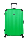 Kenneth Cole Reaction Reaction Kenneth Cole Out Of Bounds 28" Lightweight Hardside 4-wheel Spinner Luggage In Kelly Green
