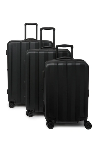 Calpak Luggage Zyon Collection 3-piece Luggage Set In Black
