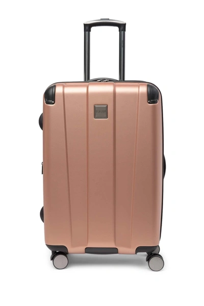 Kenneth Cole Reaction Continuum 24" Spinner Luggage In Rose Gold