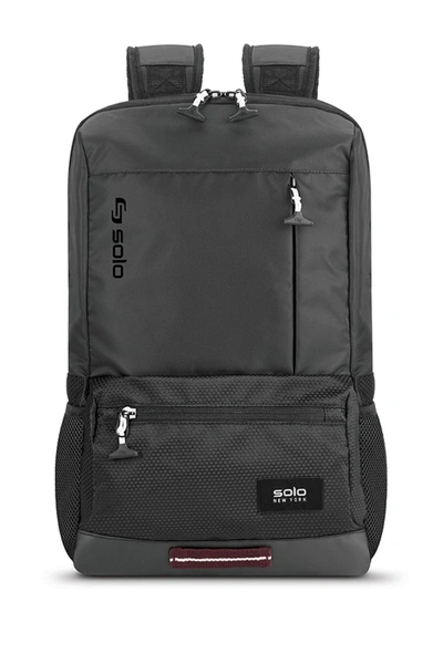 Solo New York Draft Backpack In Black