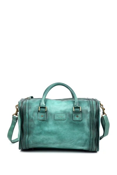 Old Trend Cambria Leather Satchel Bag In Vintage Green