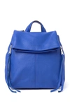 Aimee Kestenberg Bali Leather Backpack In Lapis Blue