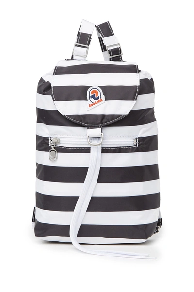 Invicta Mini Stripe Minisac Next Backpack In 899 Jet Bl