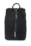 Aimee Kestenberg Tamitha Mini Leather Backpack In Glitter Suede