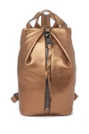 Aimee Kestenberg Tamitha Mini Leather Backpack In Metallic Bronze