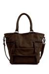 Day & Mood Hannah Leather Satchel In Chocolate