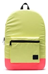 Herschel Supply Co Packable Daypack In Highlight/ Neon Pink