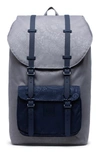 Herschel Supply Co . Little America Backpack In Grey/ Peacoat Bandana