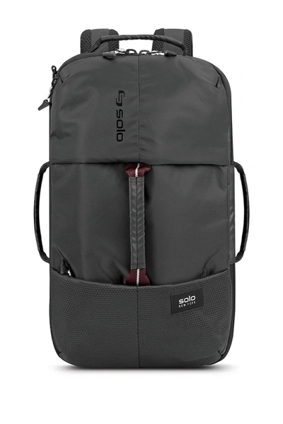Solo New York All-star Hybrid Backpack & Duffel Bag In Black