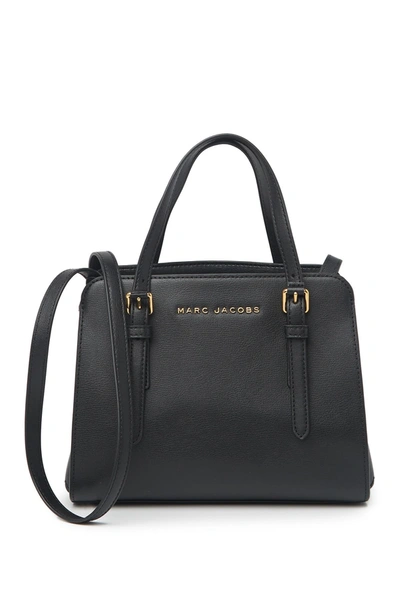 Marc Jacobs Little Big Shot Top Handle Satchel In Black