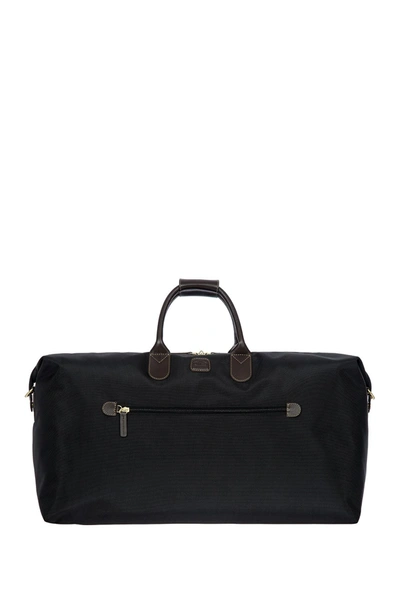 Bric's Luggage Bric's 22" Nylon Duffle Bag In Black With Brown