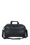 KENNETH COLE PEBBLED FAUX LEATHER DUFFEL BAG,023572520530