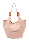 Old Trend Rose Valley Leather Hobo Bag In Tan