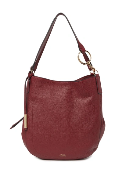 Vince Camuto Jody Leather Hobo In Dkred 01 | ModeSens