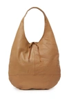 Lucky Brand Mia Leather Hobo Bag In Sandy