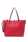 Giulia Massari Top Handle Tote In Red