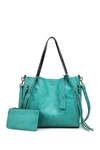 OLD TREND DAISY LEATHER TOTE BAG,709257405728