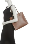 Marc Jacobs The Grind Tote In Brown Bear
