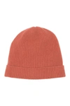 Portolano Cashmere Beanie In Cany Clay