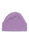 Portolano Cashmere Rib Hat In Orchid Mis