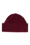 Portolano Cashmere Rib Hat In Rum