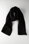 Portolano Merino Scarf In Black