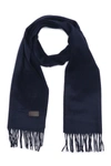 Hickey Freeman Cashmere Fringe Scarf In 426cos
