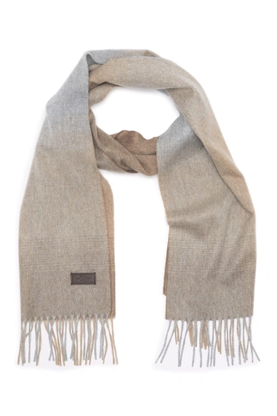 Hickey Freeman Cashmere Ombre Scarf In 262beig