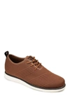 Vance Co. Novak Wide Width Knit Dress Shoe In Brown
