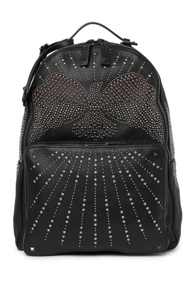 Valentino Garavani Studded Bird Backpack In Nero