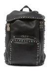 VALENTINO GARAVANI STUDDED LEATHER BACKPACK,8050145475043