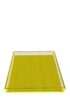 R16 Home Neon Yellow Large Tray In Neon Yellow