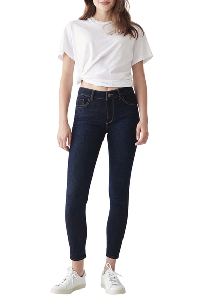 Dl 1961 Florence Ankle Mid Rise Jeans In Mesquite