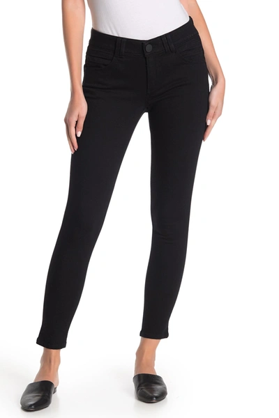 Democracy Ab Technology Ankle Skinny Jeans In Black