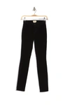 L Agence Marguerite High Waist Skinny Corduroy Jeans In Noir