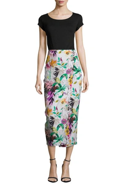 Robert Graham Addison Floral-print Skirt In Multi