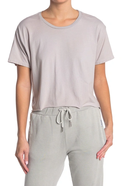 The Laundry Room Classic Crop Sleep T-shirt In Stardust