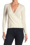 EVERLANE CASHMERE FAUX WRAP SWEATER,000000482691