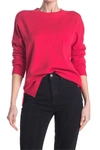 French Connection Miri Crew Neck Sweater In Barberry