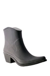 Nomad Footwear Wrangler Rain Bootie In Matte Black