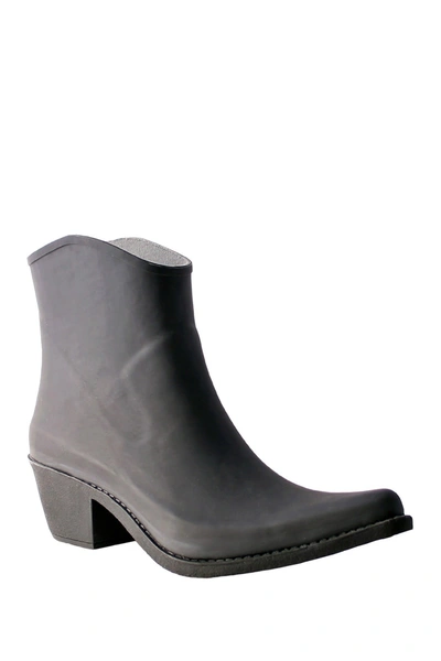Nomad Footwear Wrangler Rain Bootie In Matte Black