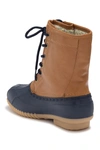 Sugar Duck Boot In Cognac/navy