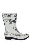 Journee Collection Seattle Womens Waterproof Mid Calf Rain Boots In Grey