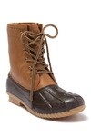 Sugar Glitter Duck Boot In Cognac