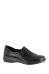 Easy Street Ultimate Comfort Slip On Flats In Black