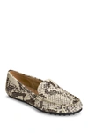 Aerosoles Over Drive Womens Loafer Driving Moccasins In Natural Snake