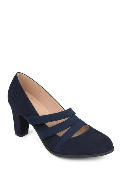 JOURNEE COLLECTION JOURNEE COLLECTION JOURNEE LOREN STRAPPY PUMP,052574458442