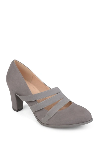 JOURNEE COLLECTION JOURNEE COLLECTION JOURNEE LOREN STRAPPY PUMP,052574458336